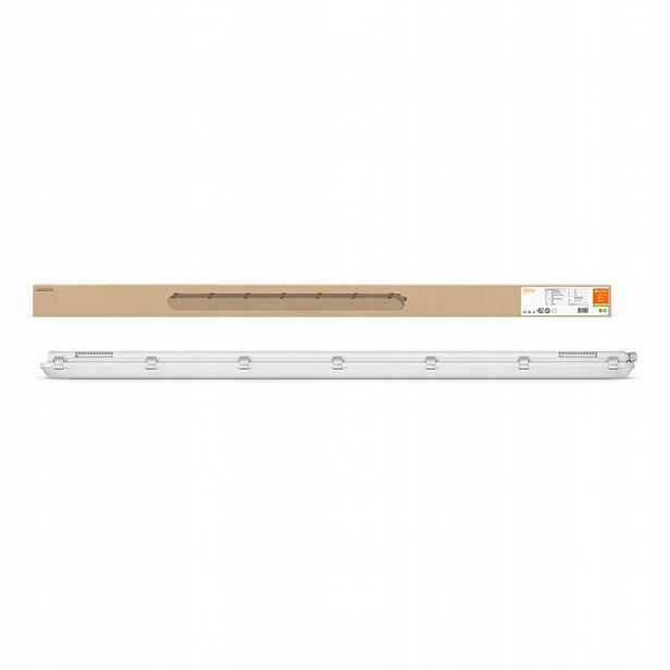 Lampa Hermetická Led lampa prachotěsná 58W 8000lm 6500K IP65 IK08 Šedá