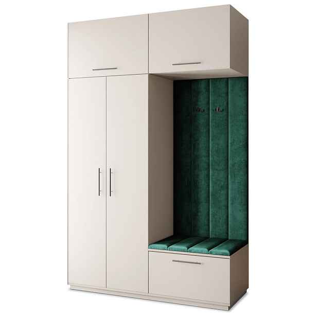 MASSENO MODERNÍ PŘEDSÍŇOVÁ SESTAVA REMA, 150/240/60 cm, kašmírová