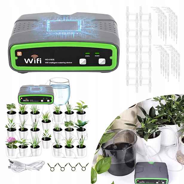 Automatický Inteligentní Zahradní Zavlažovací Systém Wifi Pro Rostliny