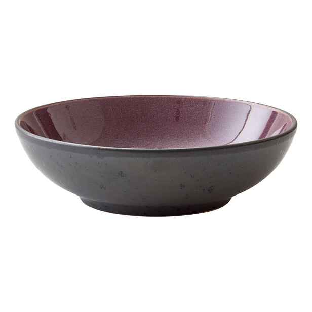 Černá/fialová miska z kameniny 1 l Gastro Black/Purple – Bitz