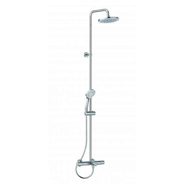 Ideal Standard CeraTherm - Sprchový set s vanovým termostatem, průměr 20 cm, 3 proudy, chrom A7590AA