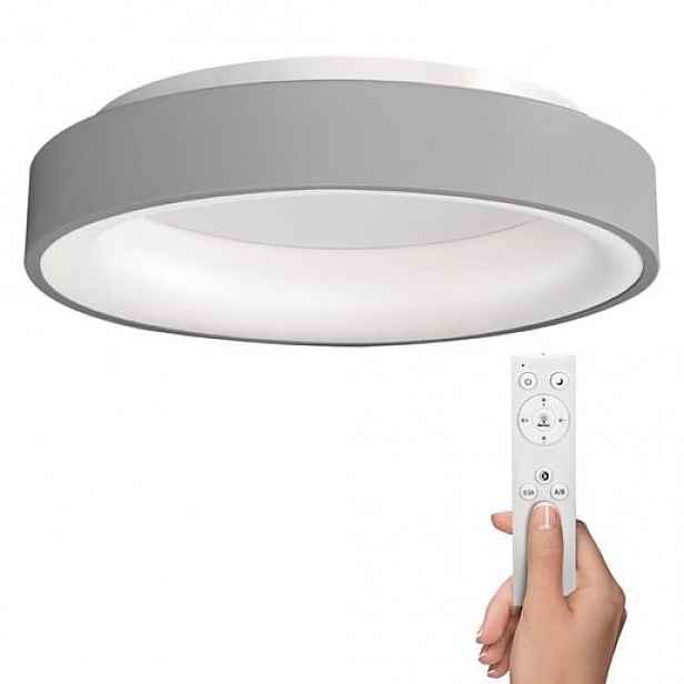 LED stropní světlo Solight šedá WO768-G