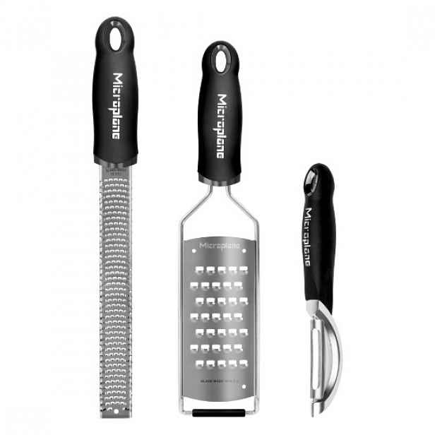 Sada 3 ks Gourmet příboru z nerezové oceli - Microplane