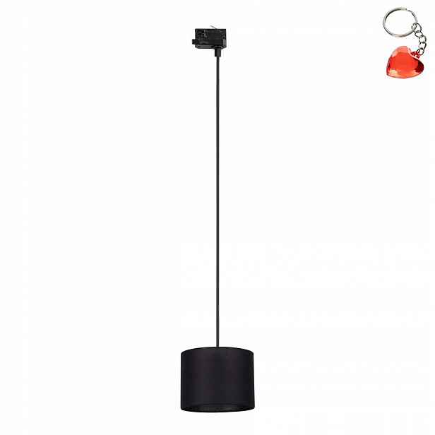 Závěsná 3-fázová kolejnicová lampa Tracer Black 20 10697 Tk Lighting