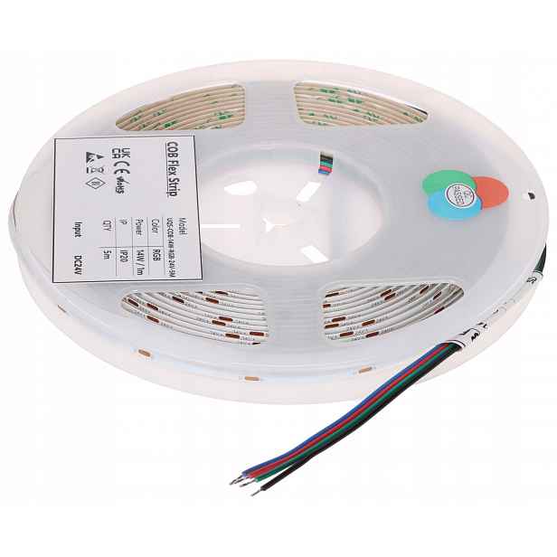 Led Pásek LED-COB-24V/14W-RGB/5M Mw Lighting