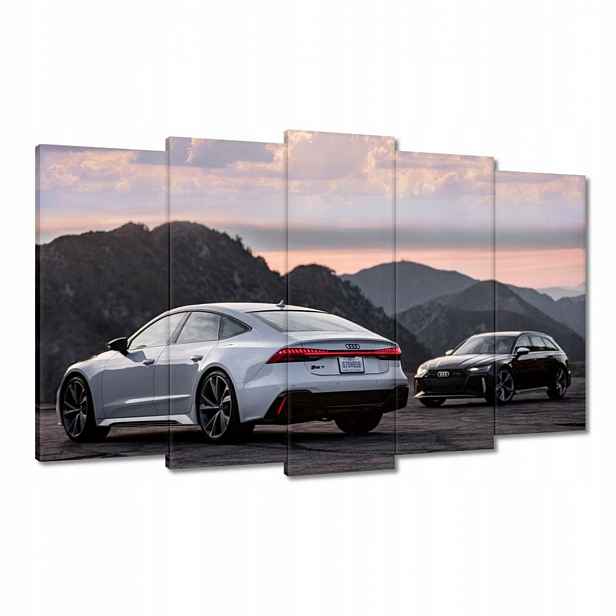 Obrazy 100x60 Bílé Audi RS7 Auto