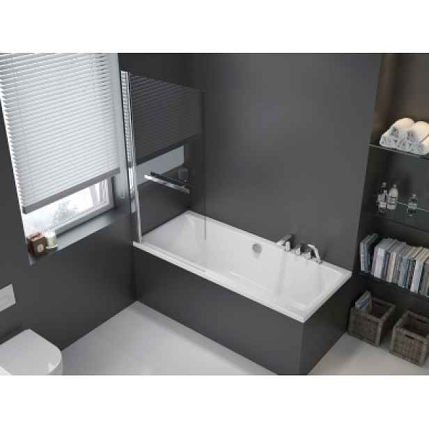 Santech Excellent 1-DÍLNÁ VANOVÁ ZÁSTĚNA ACTIMA 730 x 1450