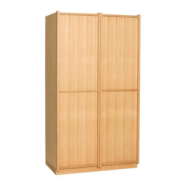 Šatní skříň v dekoru dubu v přírodní barvě 100x181x55 cm Kura – Hübsch