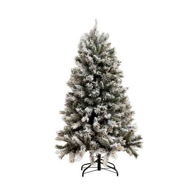 Vánoční veliký zasněžený strom jedle Snowy Tree - 90*154cm J-Line by Jolipa