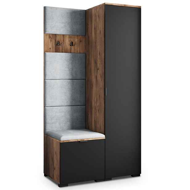 MASSENO MODERNÍ PŘEDSÍŇOVÁ SKŘÍŇ LORI, 95/181/51 cm, dekor dub