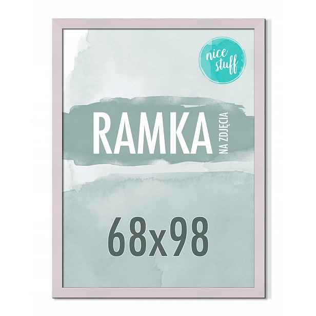 Rámeček 68x98 Rámeček Na Fotografie Plakát Fotorámečky pudrově fialové