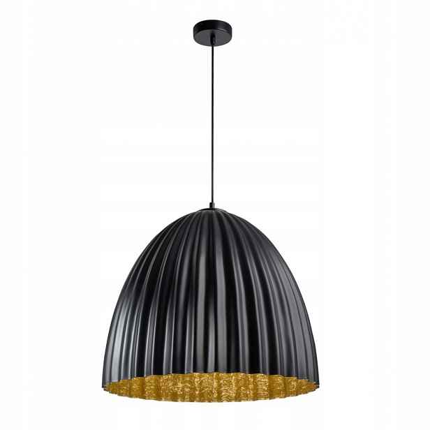 Stropní závěsný lustr Telma Černý E27 Kovový difuzor Sigma Lighting