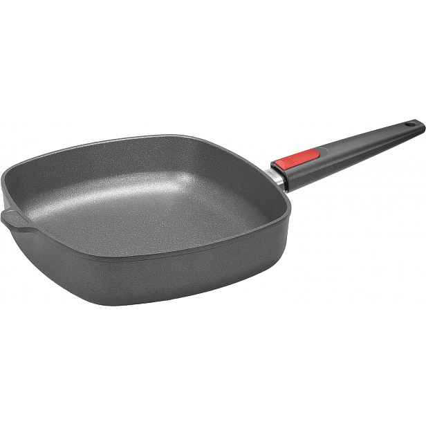 WOLL Nowo Titanium čtvercová pánev s odnímatelnou rukojetí, 20 x 20 cm