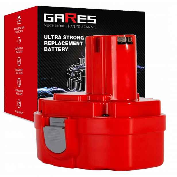 Gares Baterie Akumulátor pro Makita 8391D 8390D BMR100 6391D 1835F 2.5Ah 18V