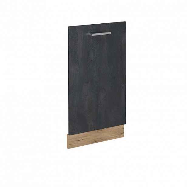 Vicco ČELNÍ PANEL MYČKY R-Line Černý beton 45 cm bez pracovní desky