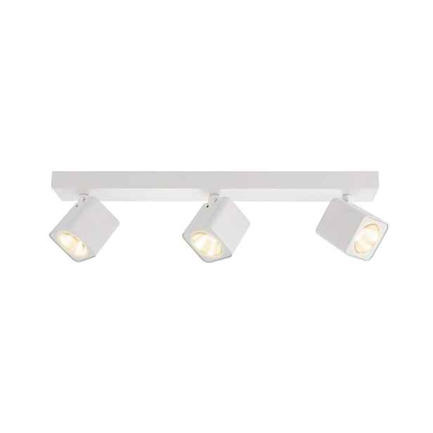 Aveiro, Moderní bílá lampa 3 pohyblivé Led reflektory 15W 1500LM 4000K