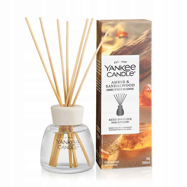Difuzér s vůní Yankee Candle 100 ml Amber & Sandalwood