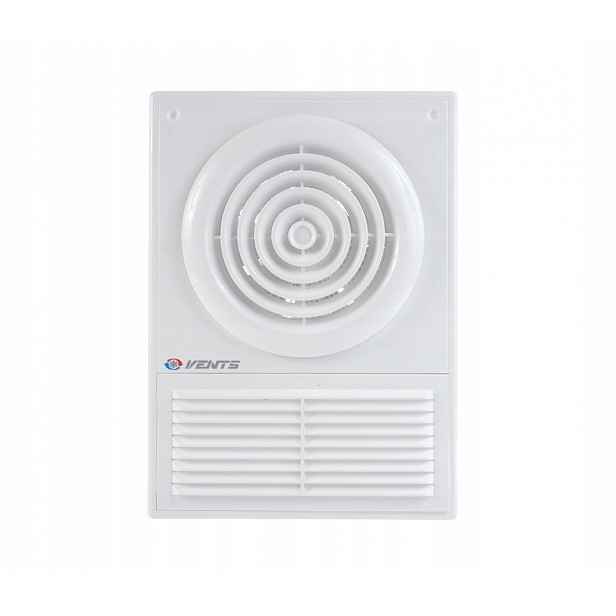 Koupelnový ventilátor fi 125 230V 16W 185 m3/h 35dB nástěnný Vents 125F