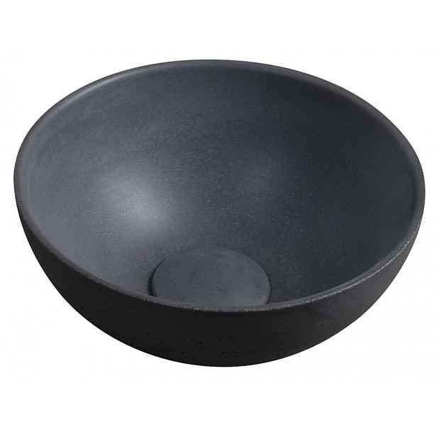 Sapho Small - Umývátko na desku, průměr 26 cm, bez přepadu, antracit MR26016