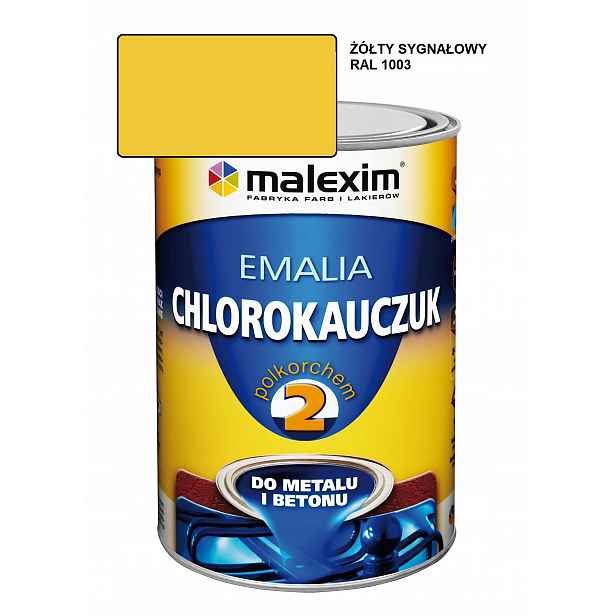 Smalt chlorkaučuk 10L Žlutý Signál 1003
