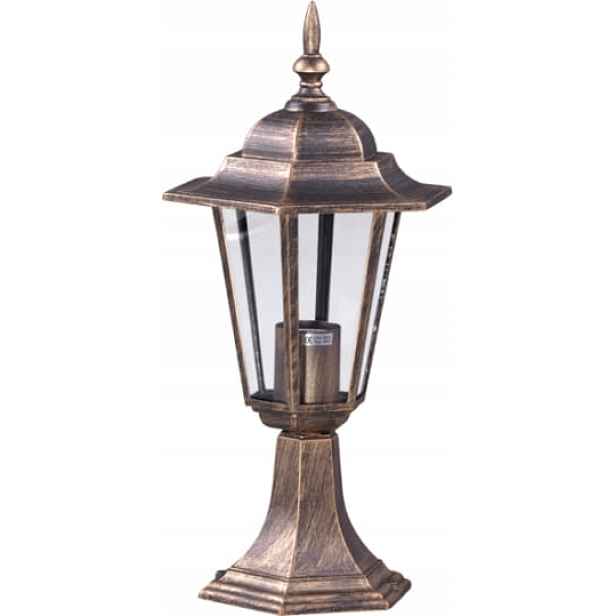 Stojací zahradní lampa zlatá Kaja Standard K-5009S Černá/zlatá