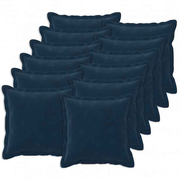 vidaXL Povlak na polštář 12 pcs HOUTEN Modrá 50 x 50 cm