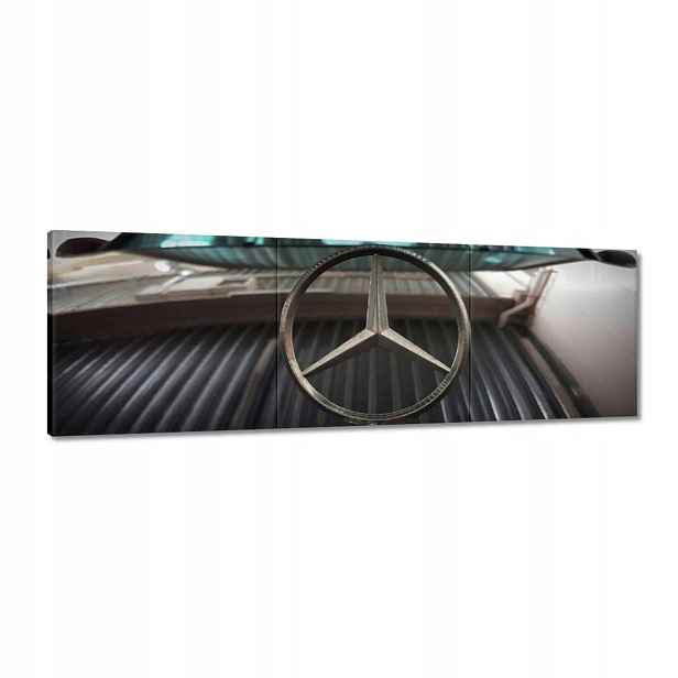 Obrazy 120x40 Známka Mercedesu