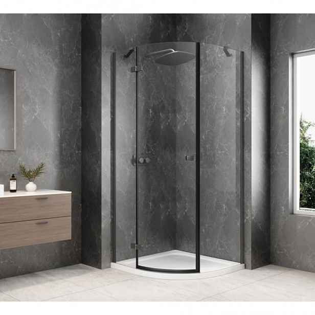 Polysan Globe sprchový kout čtvrtkruh 90x90 cm GB2690LGM