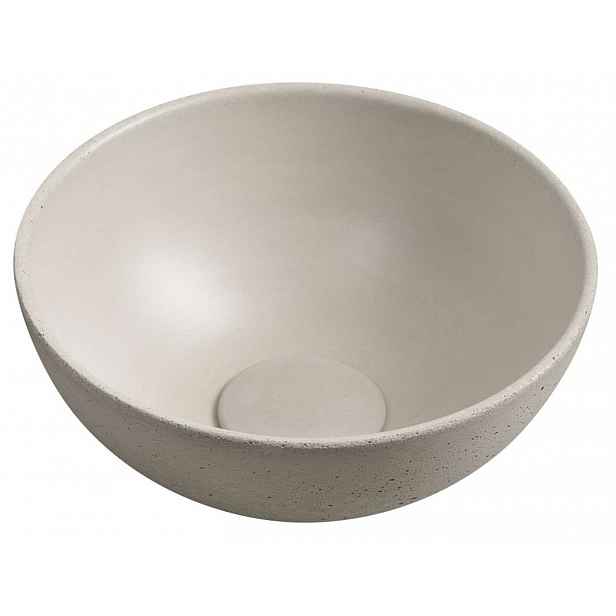 Sapho Small - Umývátko na desku, průměr 26 cm, bez přepadu, písková MR26014