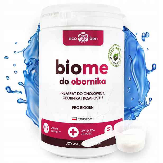 Silný biopřípravek Hnojivo Kompost Bakterie Enzymy Rozklad 600g