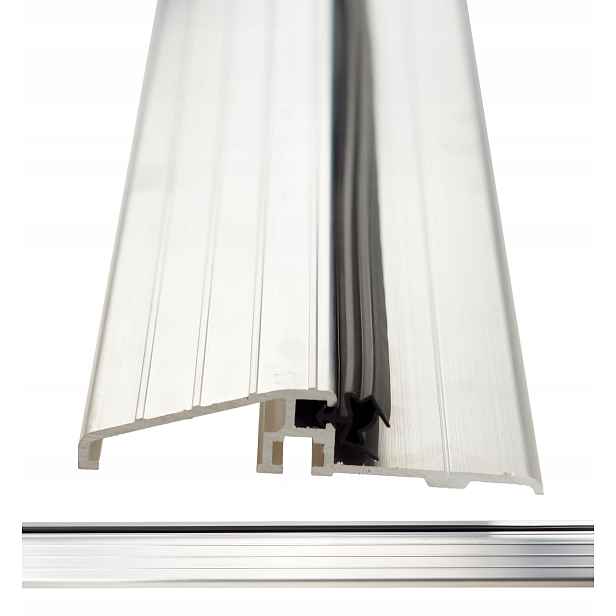 Univerzální hliníkový práh s těsněním 130 cm Pl