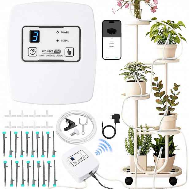 Automatický Zavlažovací Systém S Časovačem Zavlažování S 20 Hlavami