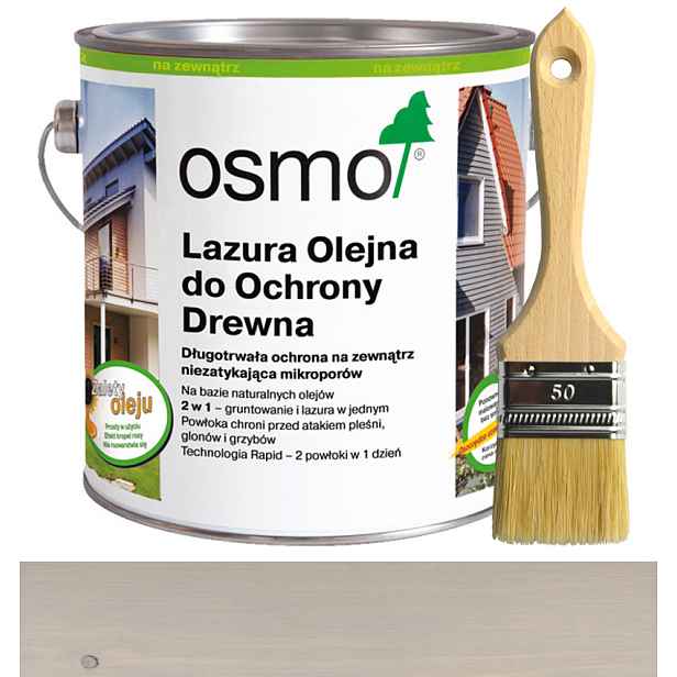 Osmo 906 2,5L Olejová lazura Šedá