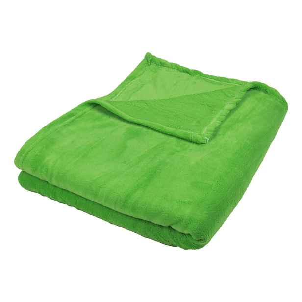 TP Mikroflanelová deka Premium 220x200 - Zelená