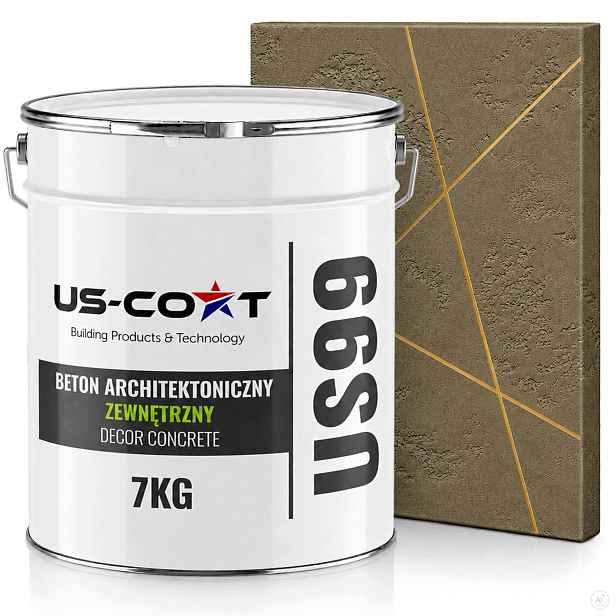 Architektonický Venkovní Beton Khaki Tmavý F456 5m2 7kg Omítka Zeď