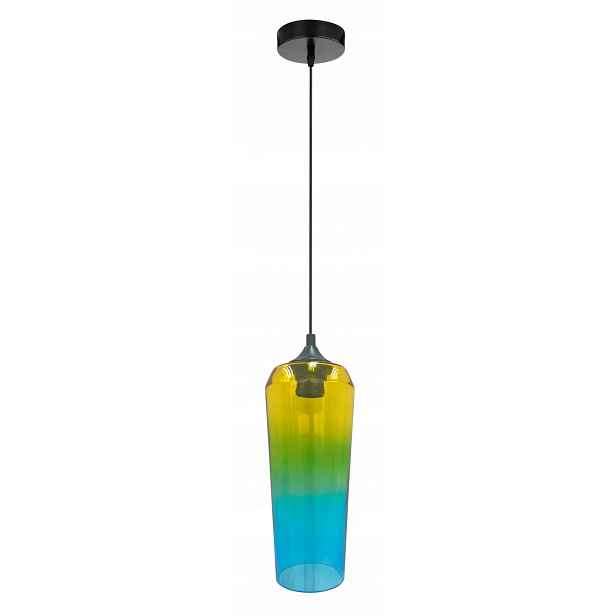 Barevná závěsná skleněná lampa 1xE27 60W Eol 31-51844 Candellux
