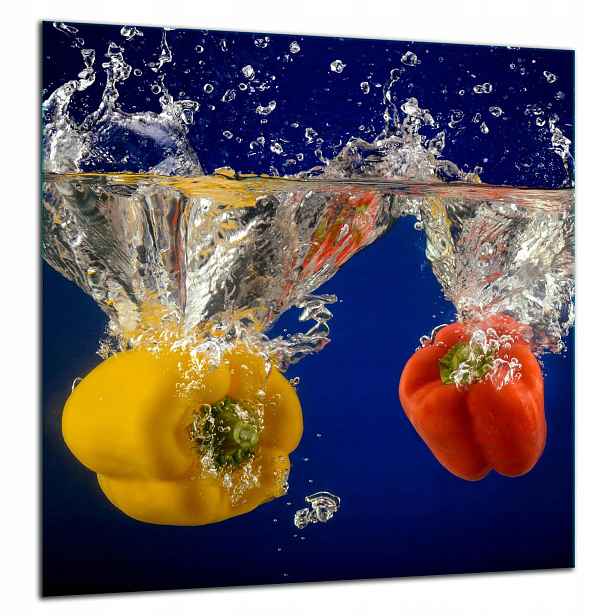 Skleněná Ochranná Deska Panel Lepidlo 60x65 Paprika