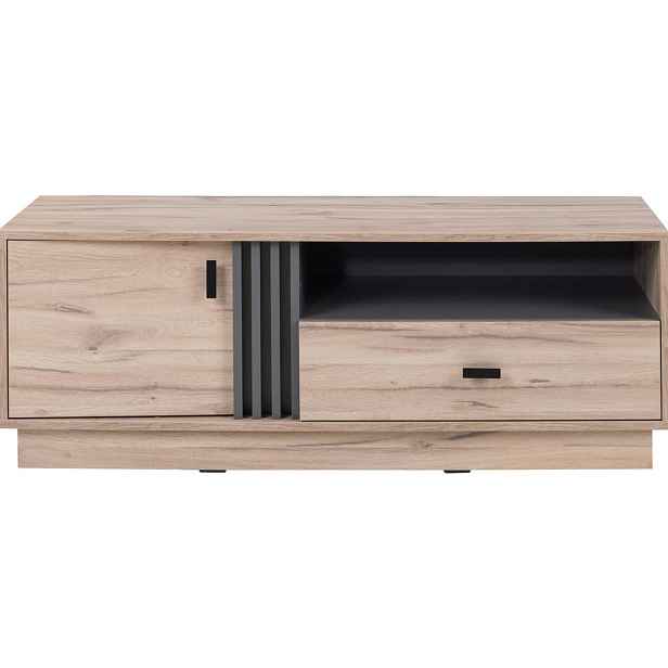 MASSENO TV STOLEK PUNTO, 125/45/40 cm, dekor dub