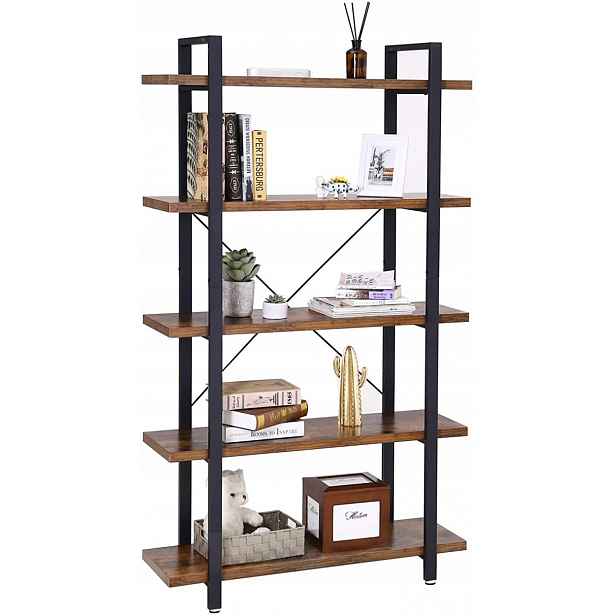Regálová vitrína do kanceláře na knihy Loft 177,5 cm