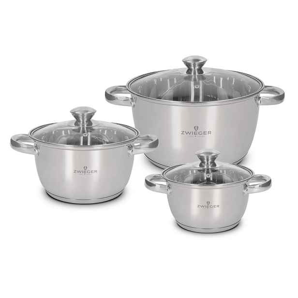 Sada hrnců 6 dílů Multima Zwieger 16, 18, 24 cm