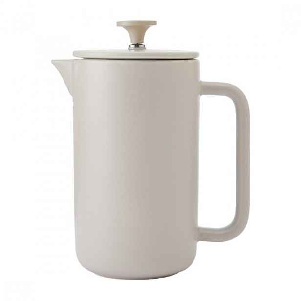 French Press cafetière, keramika, 1 L, "Arezzo", Latte – La Cafetière