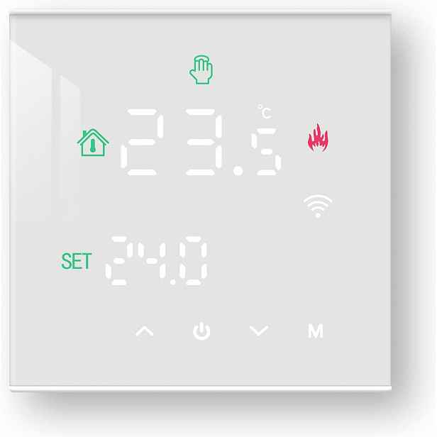Termostat Beok THW60W-WIFI-WPB