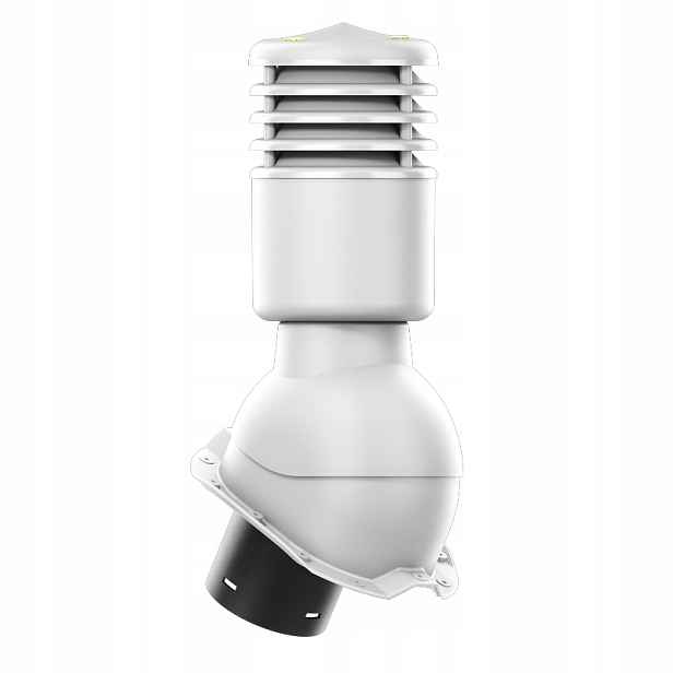 Větrací komín Smartline profil T18 fi 125 mm, zateplený, světle šedý