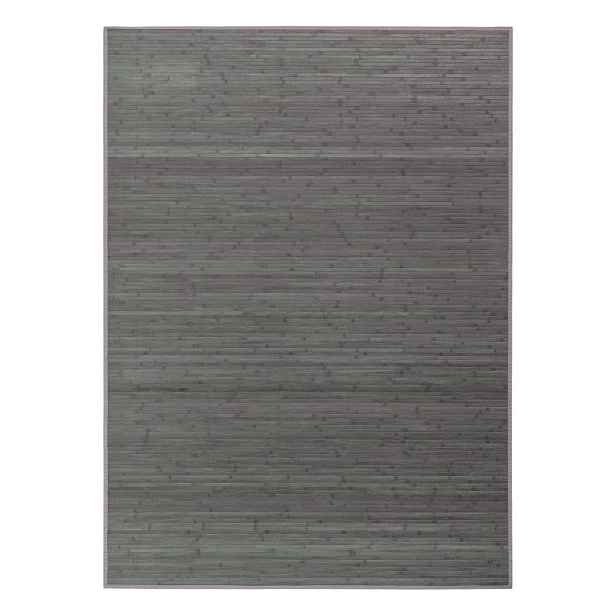 Šedo-zelený bambusový koberec 180x250 cm – Casa Selección