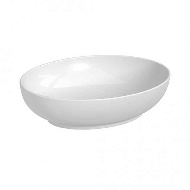 Umyvadlo na desku Jika Astra 52x40 cm mat bez otvoru pro baterii, bez přepadu H8183647571121