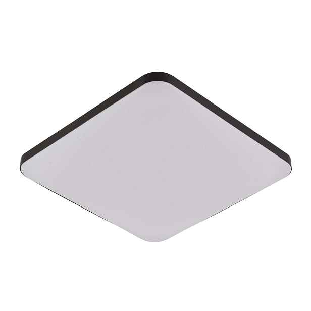 Stropní Svítidlo Čtvercový Babylon 38 Cm Černý Led 24W Neutrální barva 4000K