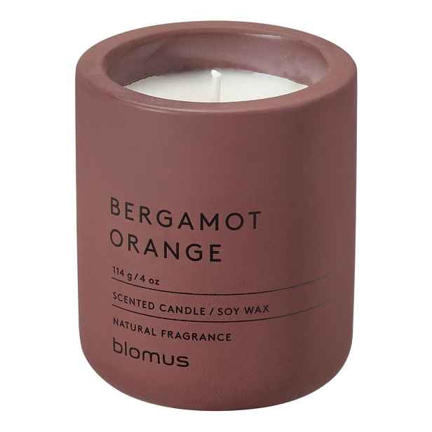 Vonná sojová svíčka doba hoření 24 h Fraga: Bergamot Orange – Blomus