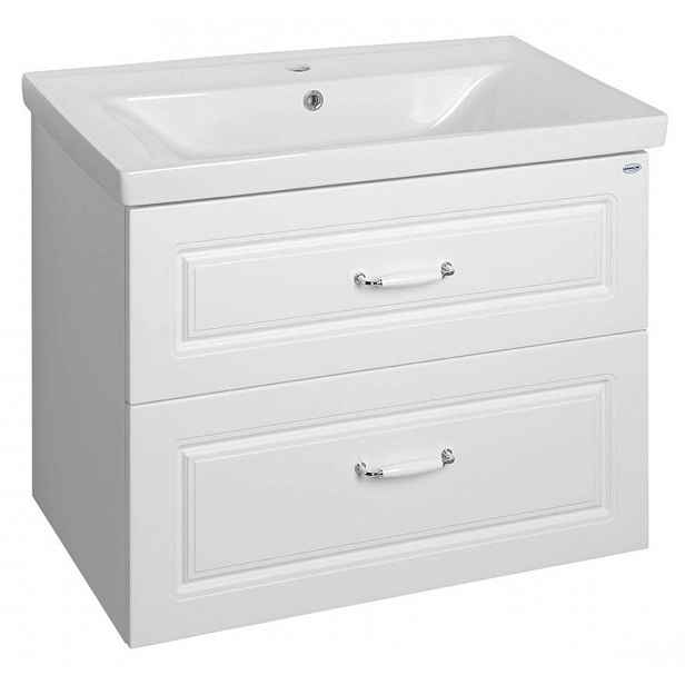 Aqualine Favolo - Umyvadlová skříňka 77x60x45 cm, bílá mat FV280