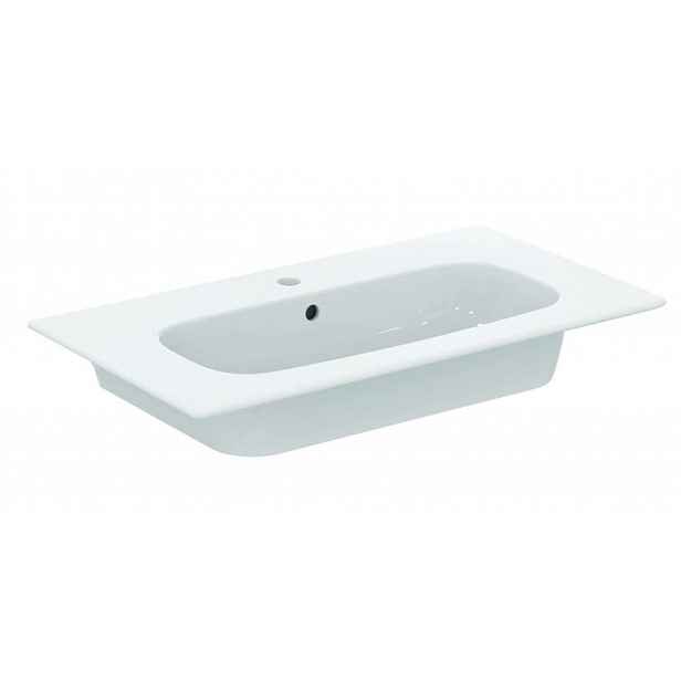 Ideal Standard i.Life A - Umyvadlo 84x46 cm, s přepadem, otvor pro baterii, bílá T462001