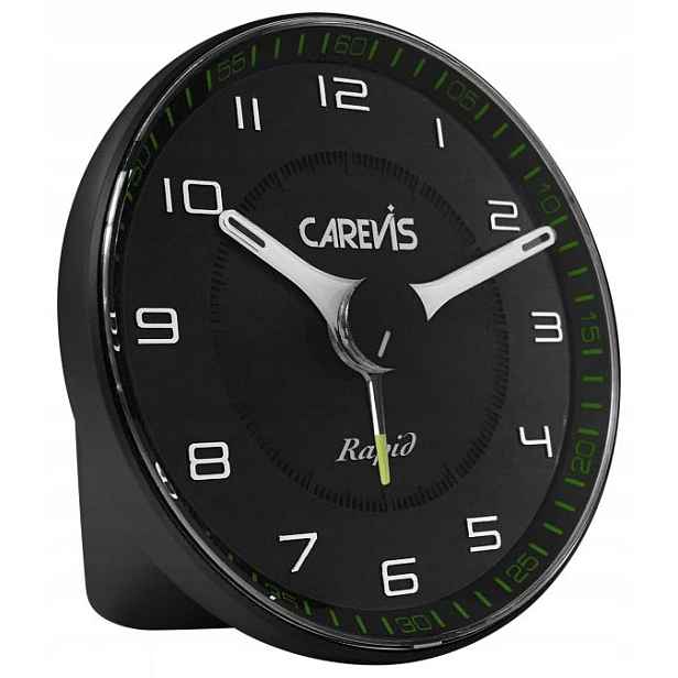 Křemenný budík Carevis C08 černý